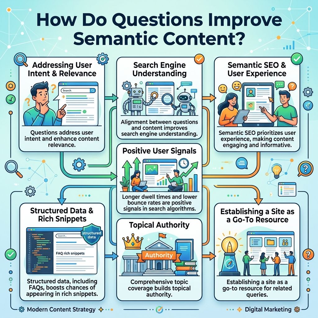 How Do Questions Improve Semantic Content?