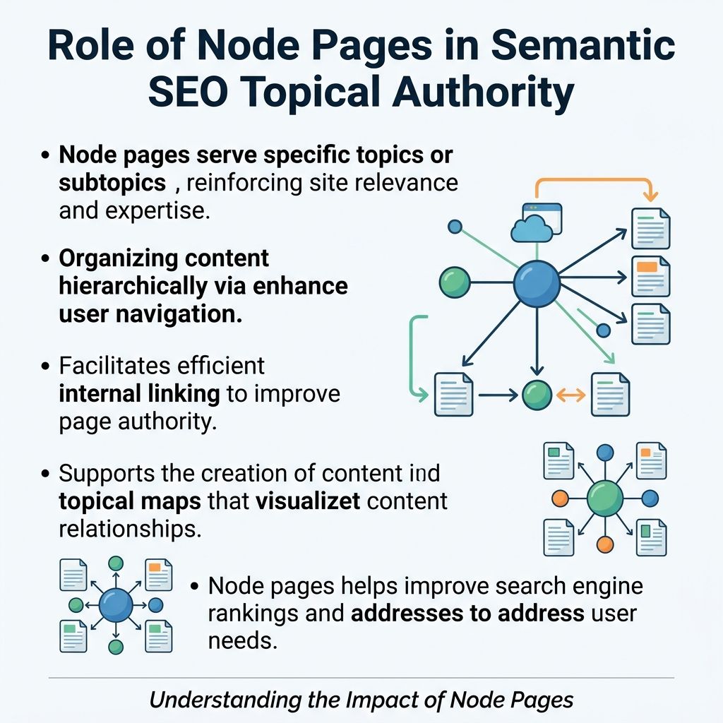 What Is The Role Of Node Pages In Semantic Seo Topical Authority?